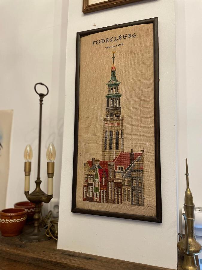 B&B Droom In De Polder -De Salon- Luxe Appartement Met Prive-Sauna Arnemuiden Zewnętrze zdjęcie